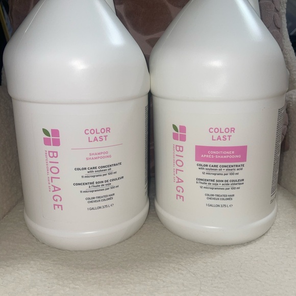 Biolage Color Last Shampoo & Conditioner Gallon Duo!FREE PUMPS. New. - Picture 2 of 2